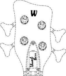 W THUMB BASS logo
