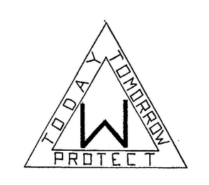 W TODAY PROTECT TOMORROW logo