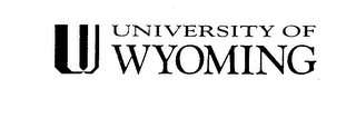 W UNIVERSITY OF WYOMING logo