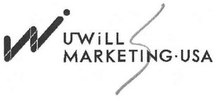 W UWILL MARKETING USA logo