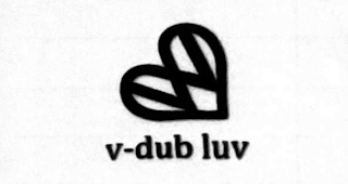 W V-DUB LUV logo