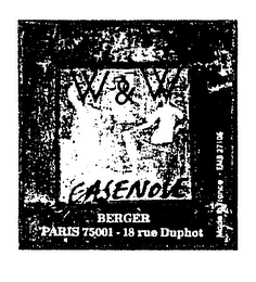 W & W CASENOVE BERGER