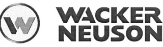 W WACKER NEUSON logo