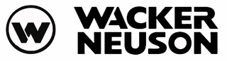 W WACKER NEUSON logo