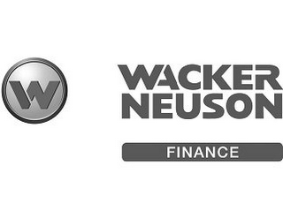 W WACKER NEUSON FINANCE logo