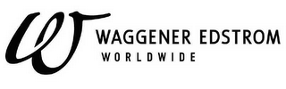 W WAGGENER EDSTROM WORLDWIDE logo