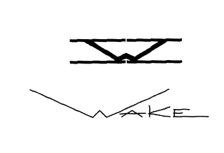 W WAKE logo