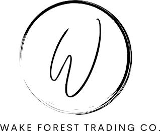 W WAKE FOREST TRADING CO. logo