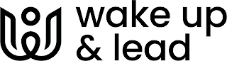 W WAKE UP & LEAD logo
