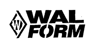 W WAL FORM logo