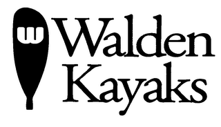 W WALDEN KAYAKS logo