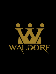 W WALDORF logo