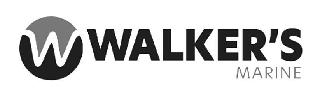W WALKER'S MARINE logo