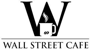 W WALL STREET CAFE logo