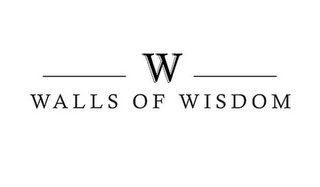 W WALLS OF WISDOM logo