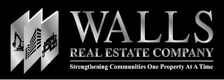 W WALLS REAL ESTATE COMPANY STRENGHTENING COMMUMNITIES ONE PROPERTY AT A TIME logo