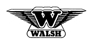 W WALSH logo