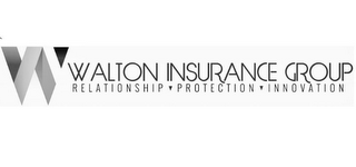 W WALTON INSURANCE GROUP RELATIONSHIP ·PROTECTION · INNOVATION logo