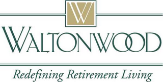 W WALTONWOOD REDEFINING RETIREMENT LIVING logo