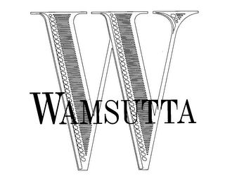 W WAMSUTTA logo