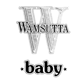 W WAMSUTTA BABY