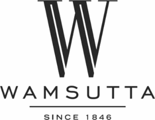 W WAMSUTTA SINCE 1846 logo