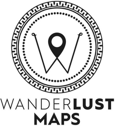 W WANDERLUST MAPS logo