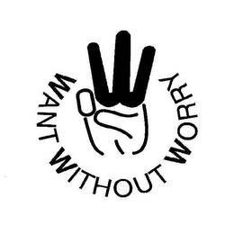W WANT WITHOUT WORRY logo