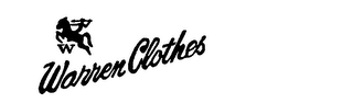 W WARREN CLOTHES. logo