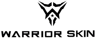 W WARRIOR SKIN logo