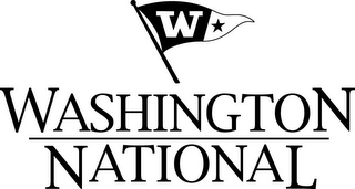W WASHINGTON NATIONAL logo