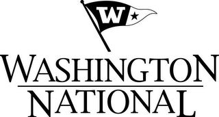 W WASHINGTON NATIONAL logo
