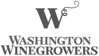 W WASHINGTON WINEGROWERS logo