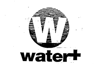W WATER+ logo