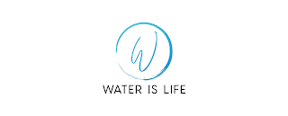 W WATER IS LIFE logo