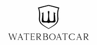 W WATERBOATCAR logo