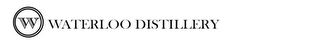 W WATERLOO DISTILLERY logo