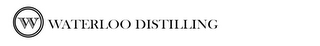 W WATERLOO DISTILLING logo