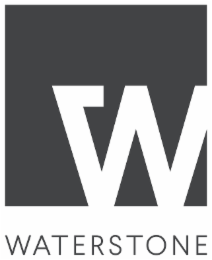 W WATERSTONE logo