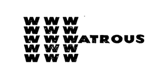 W WATROUS logo