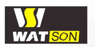 W WATSON logo