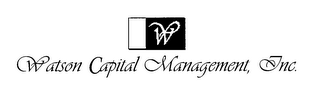 W WATSON CAPITAL MANAGEMENT, INC. logo