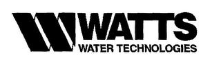 W WATTS WATER TECHNOLOGIES logo