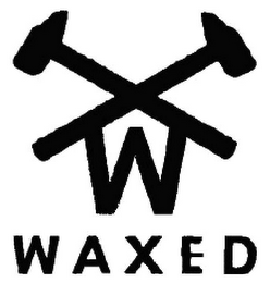 W WAXED logo