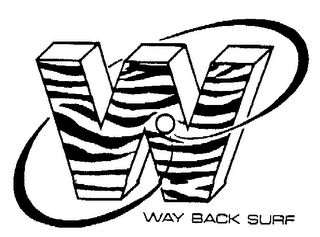 W WAY BACK SURF logo