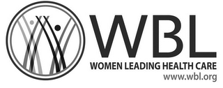 W WBL WOMEN LEADING HEALTH CARE WWW.WBL.ORG logo