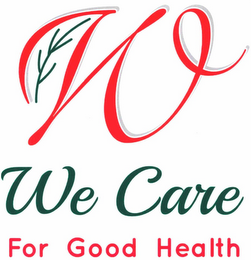 W WE CARE FOR GOOD HEALTH logo