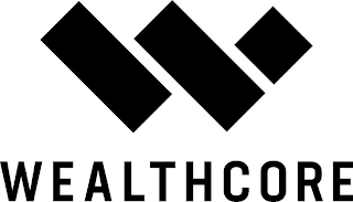 W WEALTHCORE logo