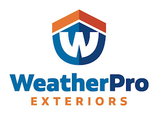 W WEATHERPRO EXTERIORS logo