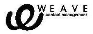 W WEAVE CONTENT MANAGEMENT logo